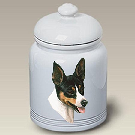 Rat Terrier: Ceramic Treat Jar 10