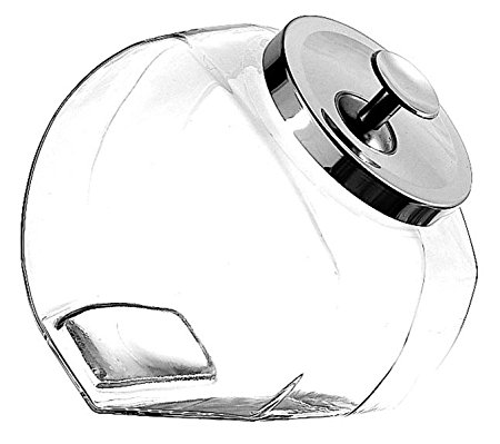 Anchor Hocking 1-Gallon Penny Candy Jars with Chrome Lid, Set of 4