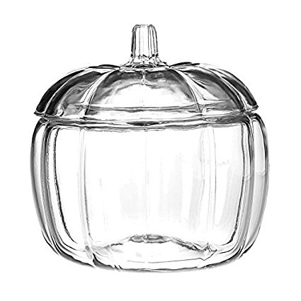 Anchor Hocking Glass 2 Liter Pumpkin Candy Jar