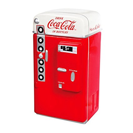 Gibson Coca Cola Vending Machine Cookie Jar & Lid
